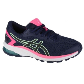 Asics GT-1000 9 Gs Jr 1014A150-400 námořnická modř růžový