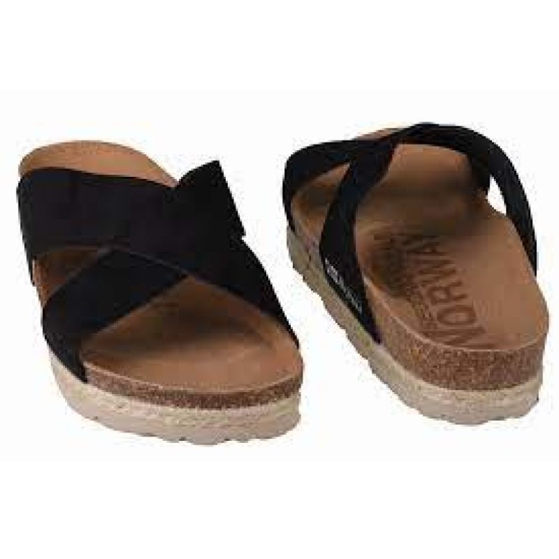 Geographical Norway Papuče Geografické Norsko Sandalias Bios Tiras Cruzadas W GNW20411-01 černá