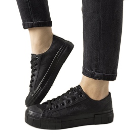 Černé dámské tenisky Gooby Big Star černý