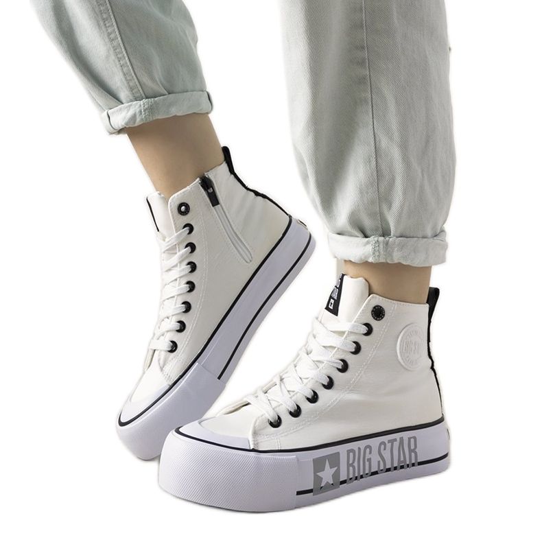 Dámské bílé tenisky Big Star od Balvin bílý