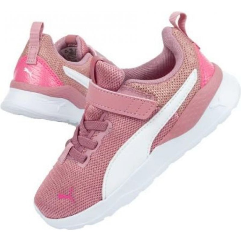 Puma Anzarun Lite Metallic Ac Jr 373177 01 modrý růžový