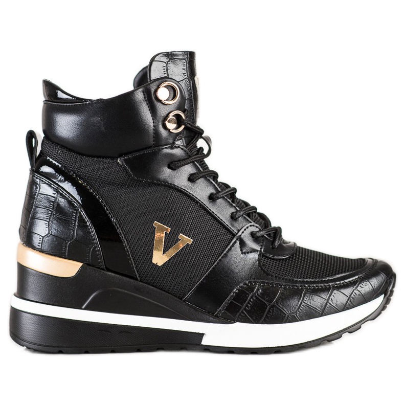 Vysoká VINCEZA Sneaekrsy černá