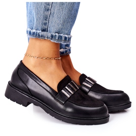 S.Barski Dámské černé boty od Montius černý