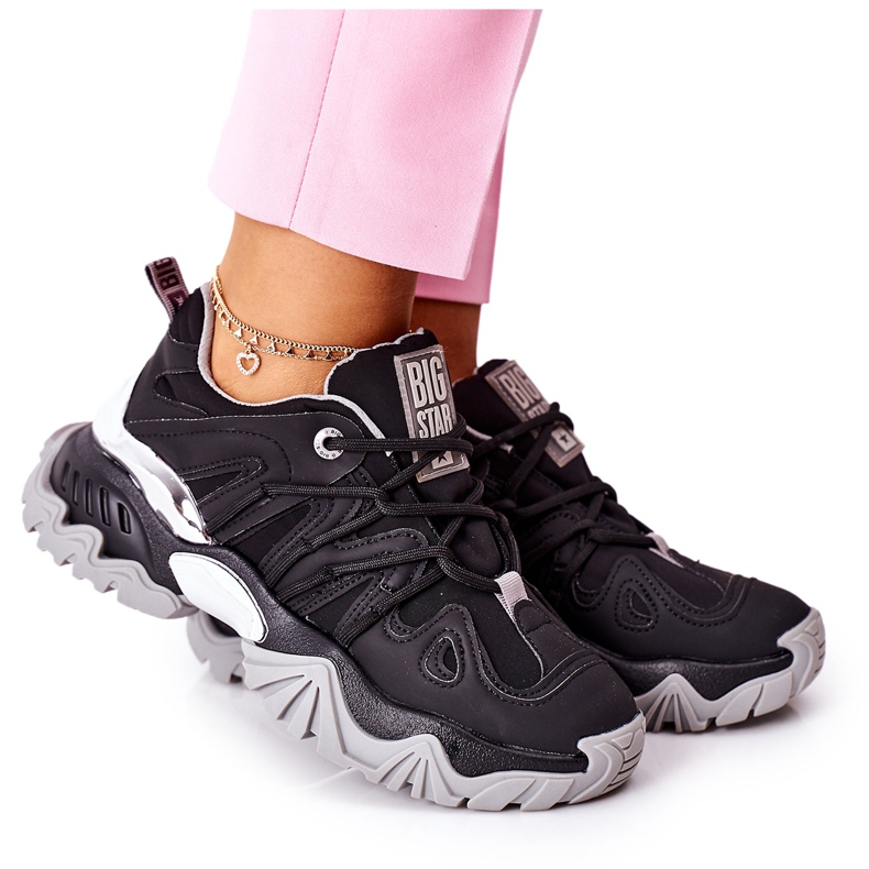 Dámská sportovní obuv Memory Foam Big Star II274089 Černá