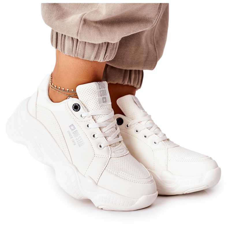 Dámská sportovní obuv Memory Foam Big Star II274359 White bílý