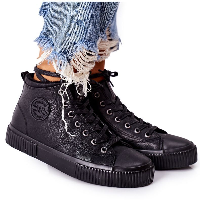 Tenisky Big Star II274157 s vysokou izolací černé černá