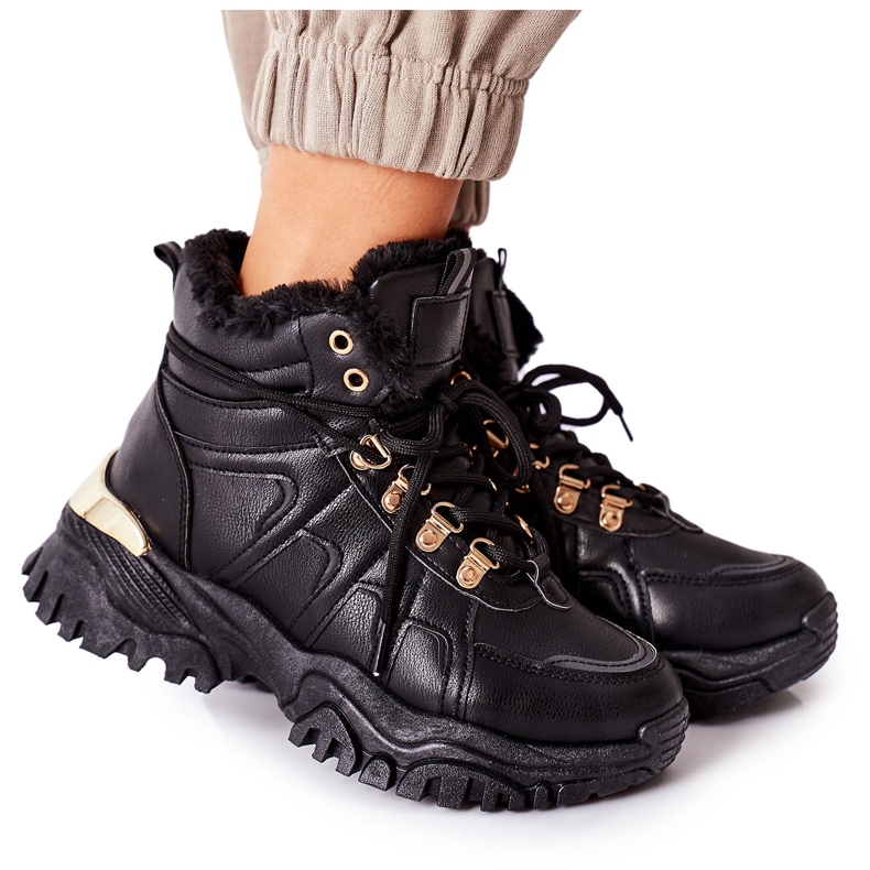 BM Dámské hareshaw černé izolované lapače černá