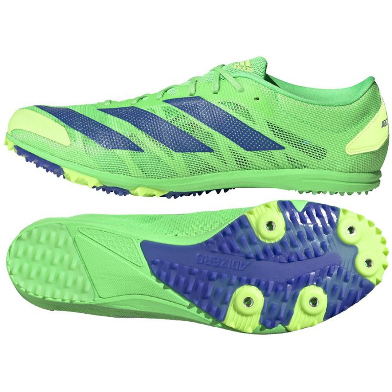 Kopačky Adidas Adizero Xcs FZ2481 zelená