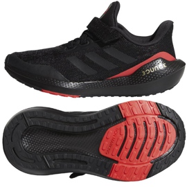 Běžecké boty Adidas EQ21 Run El K Jr GZ5399 černý