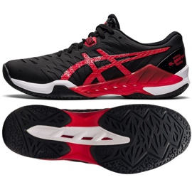 Házenkářské boty Asics Blast Ff 2 M 1071A044 002 černý černý