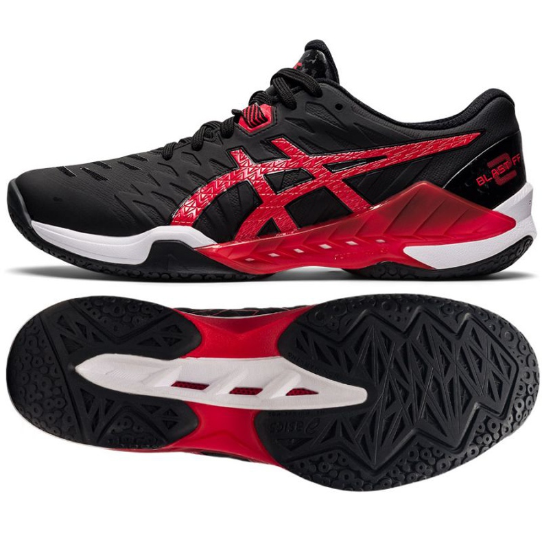Házenkářské boty Asics Blast Ff 2 M 1071A044 002 černá černá
