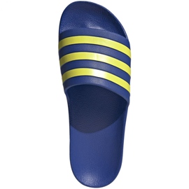 Pantofle Adidas Adilette Aqua EG1759 modrý žluť