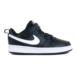 Boty NIke Court Borough Low 2 (TDV) Jr BQ5453-002 černý