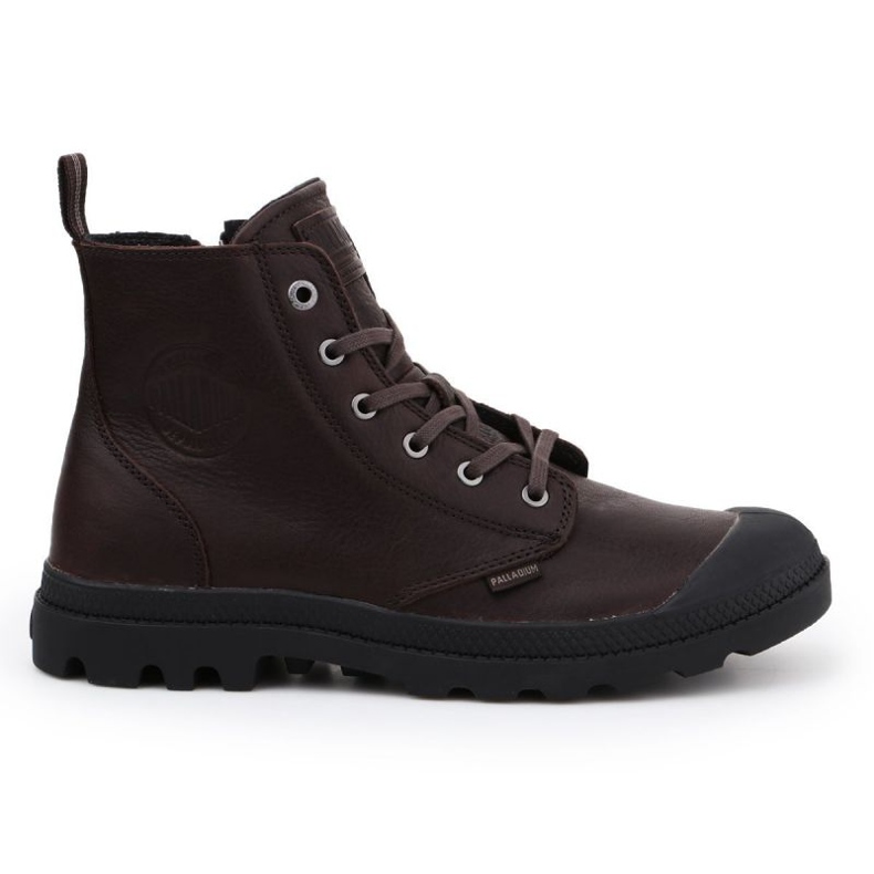 Boty Palladium Pampa Zip Lth M 76888-249-M hnědý