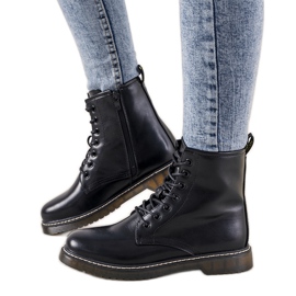 Dámské černé kozačky Julietta černý