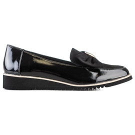 Goodin Lehké boty s mašlí černý