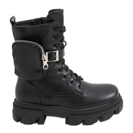 Černí dělníci s peněženkou 168-291 černá černý