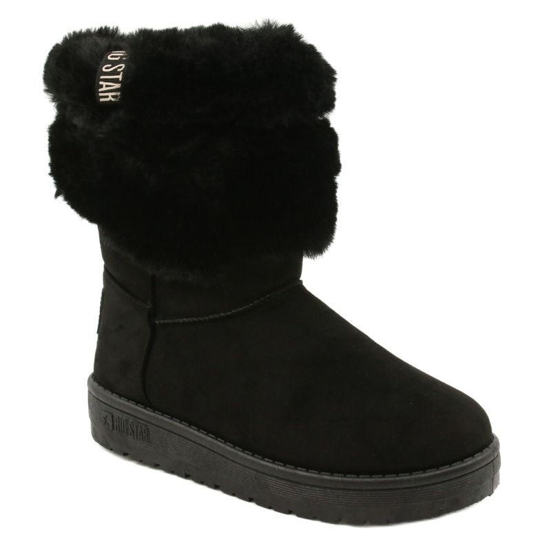 Big Star Dámská zahřátá velká hvězda Mukluki II274123 černá