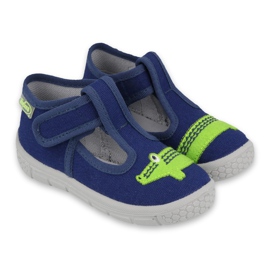 Dětská obuv Befado 531P083 námořnická modrá zelená