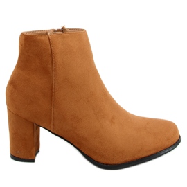 Klasické vysoké podpatky velbloud E2165 Velbloud hnědý