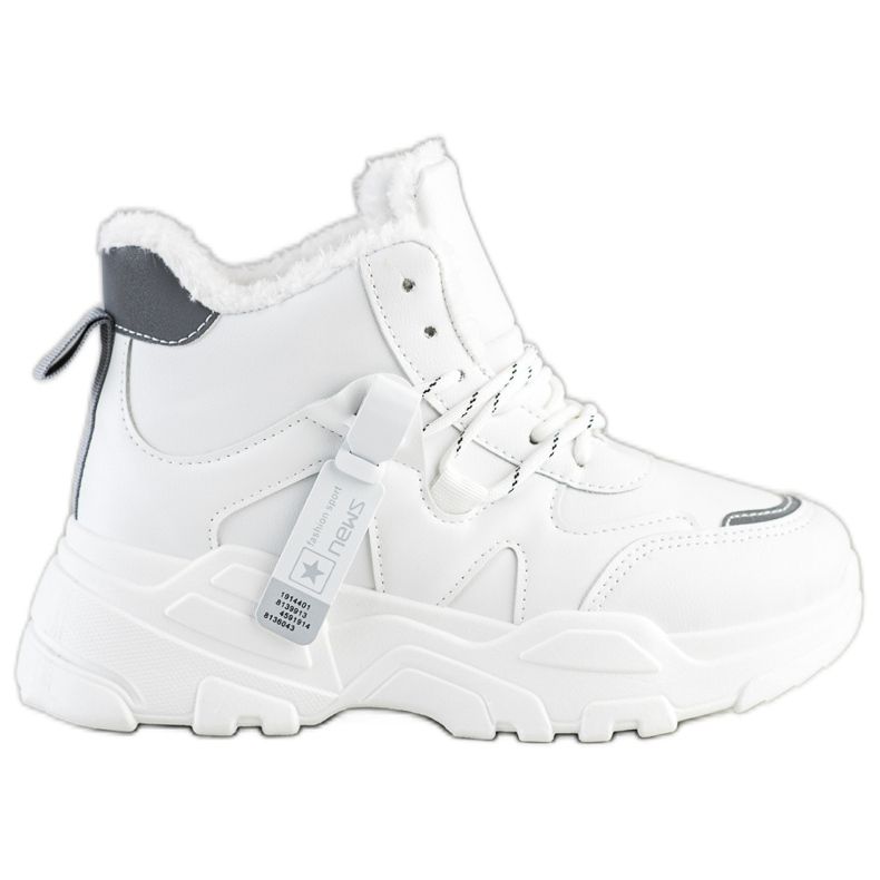 Evento Teplé boty Tenisky bílý