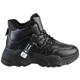 Evento Teplé boty Tenisky černý