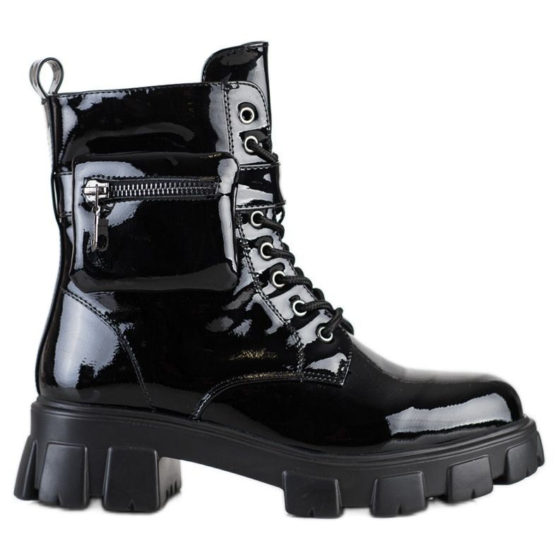 Weide Lakovaní pracovníci s kapsou černá