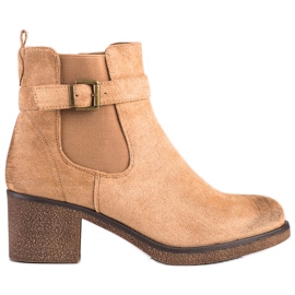 Marquiz Pohodlné neformální boty hnědý Marquiz Pohodlné neformální boty hnědý