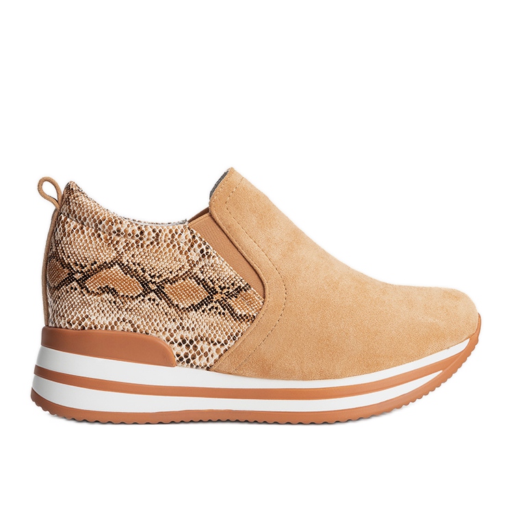 BM Oranžové tenisky na klínu Infinitale oranžový