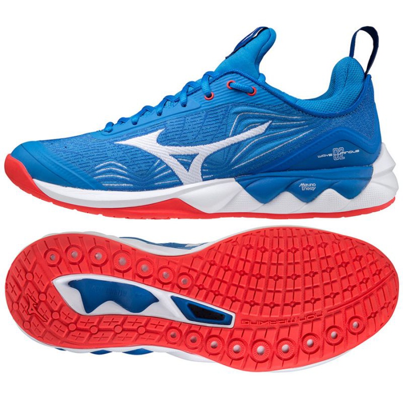 Volejbalové boty Mizuno Wave Luminous 2 M V1GA212024 modrý modrý