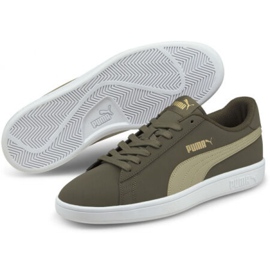 Boty Puma Smash V2 Buck M 365160 47 zelený