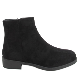Klasické černé Chelsea boty pro ženy 6215 Black černý