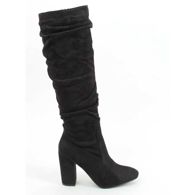 Klasické černé vysoké podpatky W18005 Black černá Klasické černé vysoké podpatky W18005 Black černá