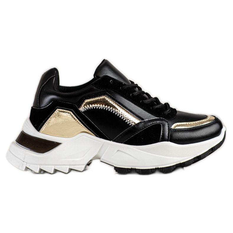 SHELOVET Stylové tenisky černá SHELOVET Stylové tenisky černá