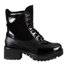 Janessa Pracovníci černé módy černý