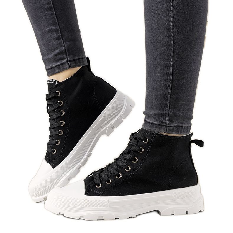 Černé dámské tenisky Sanabria černá