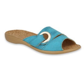 BEFADO S.A. Dámské boty Befado pu 265D007 modrý