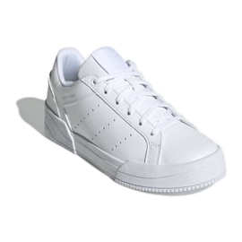 Boty adidas Court Tourino Jr H00764 bílý námořnická modř