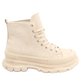 Dámské tenisky béžové barvy 85-730 Beige béžový