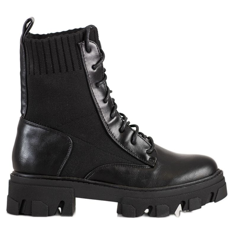 Seastar Nasazovací pracovníci s ponožkou černá