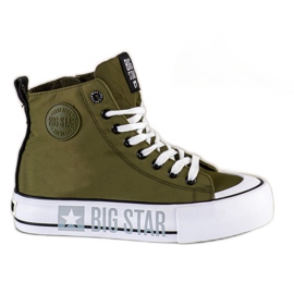 Tenisky Damskei Big Star II274017 zelený