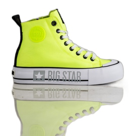 Dámské tenisky Big Star II274015 žluť