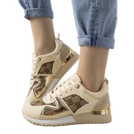 Dámské béžové tenisky od Jovanny béžový