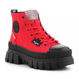 Boty Palladium Revolt Hi Tx W Star White W 97242-614-M červený