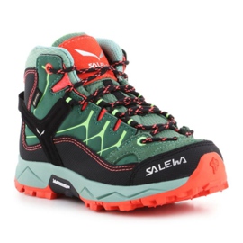 Treková obuv Salewa Alp Trainer Mid Gtx Jr 64010-5960 zelený