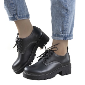 Big Star, černé dámské boty Methena černý