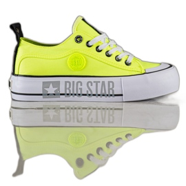 Dámské tenisky Big Star II274022 žluť
