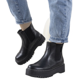 Černé dámské kozačky Big Star Letizia černá