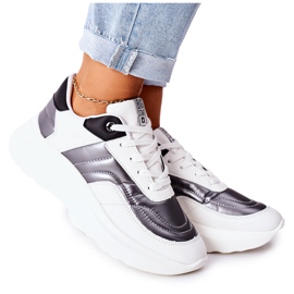 Dámská sportovní obuv Memory Foam Big Star II274335 White bílý Dámská sportovní obuv Memory Foam Big Star II274335 White bílý