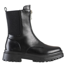 Vinceza Vysoce pracující na platformě černý